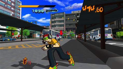  Jet Set Radio は未来都市を舞台にした、グラフィティアートとスケートボードで街を塗り替える爽快アクション！