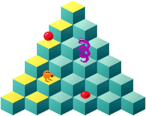  Qbert: 不条理なピラミッドを攻略せよ！